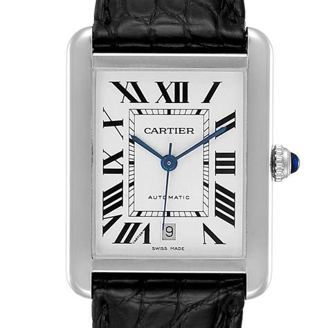 cartier watches for men prices|stainless steel cartier watch men's.